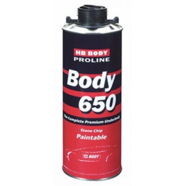 BODY / 650 HB BODY PROLINE Антикор черный 1кг (6 шт)