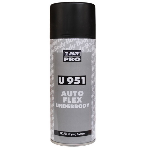 BODY / Спрей-антикор 951 ЧЕРНЫЙ Autoflex 0,4 л (6 шт)